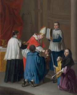 585px Pietro Longhi Confirmationis Sacramentum