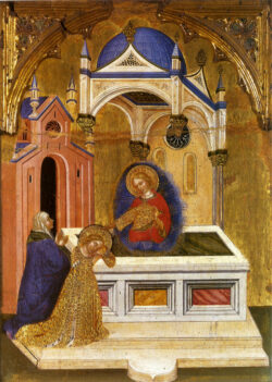 Jacobello del Fiore Santa Lucia en el sepulcro de Santa Agueda PC Fermo 250x351 1