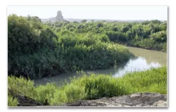 Vista do rio Jordao