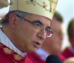 Cardinal Becciu Slovakia 1.9.2018