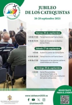 A Roma il Giubileo dei Catechisti dal 26 al 28 settembre 1 Sin titulo 8