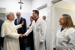 Papa Leone XIV inaugura nuovo ambulatorio per i poveri in Vaticano. 1 Papa inaugura ambulatorio destinado aos pobres no Vaticano 1